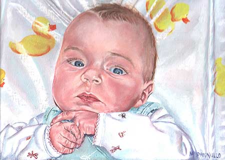 Commissioned oil painting